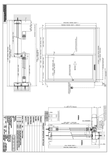 GEZE Slimdrive SL NT single sliding door (Aluminium door)