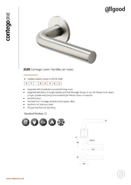 CS3509-Datasheet Iss03 | Allgood plc | NBS Source