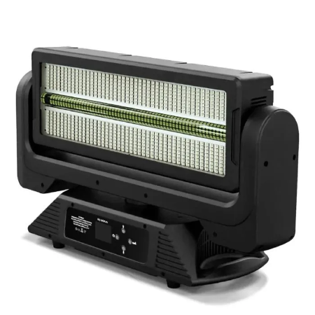 Valot ja efektit - Pro Lux Moving Strobe Head → 1000W LED Strobe IP65 (22/255Ch)
