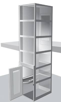 A5000 Vertical Platform Lift