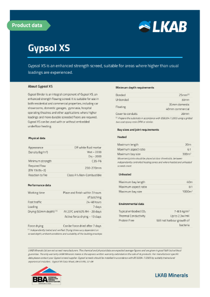 Gypsol XS