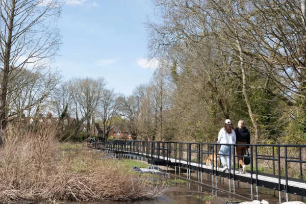 Modular Steel Bridge / Walkway – Part M & BS 8300 Compliant