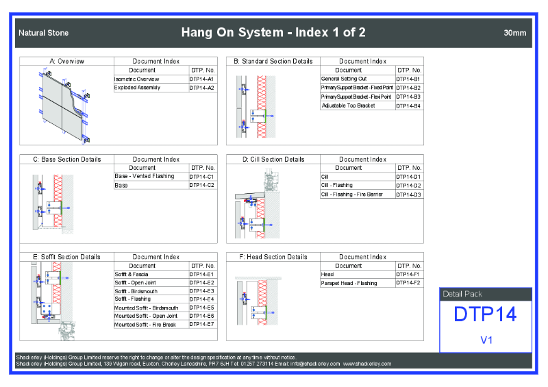 Quarried Stone - Technical Drawings
