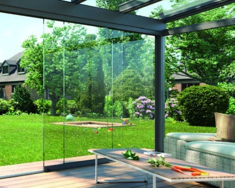 W17 Easy Glass Doors - Sliding Full Glass Doors