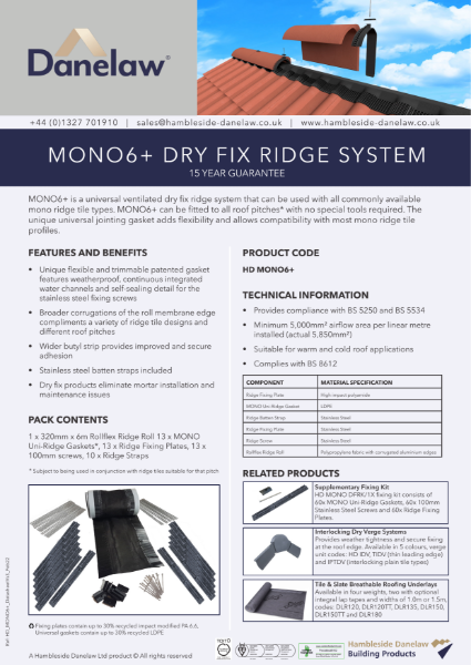 MONO6+ Datasheet