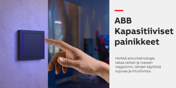 ABB KNX/free@home kapasitiiviset painikkeet
