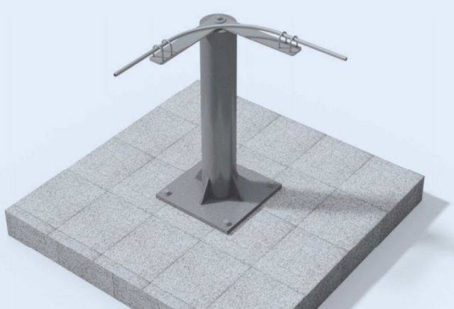 Ascent Traditional Steel Anchor Post