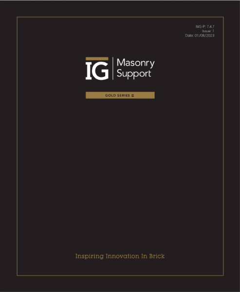 IG Masonry Support Gold Series Volume 2