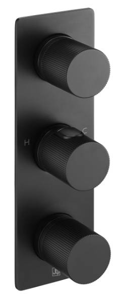 EVO Thermostatic Concealed 3 Outlet Shower Valve