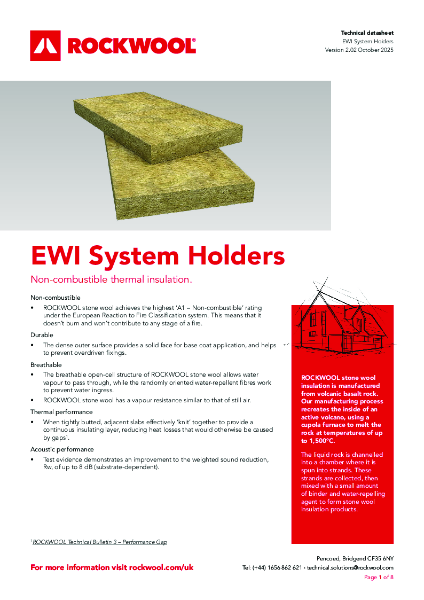 EWI System Holders - Datasheet