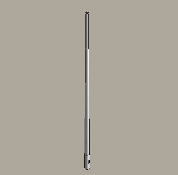 Steel lighting columns 