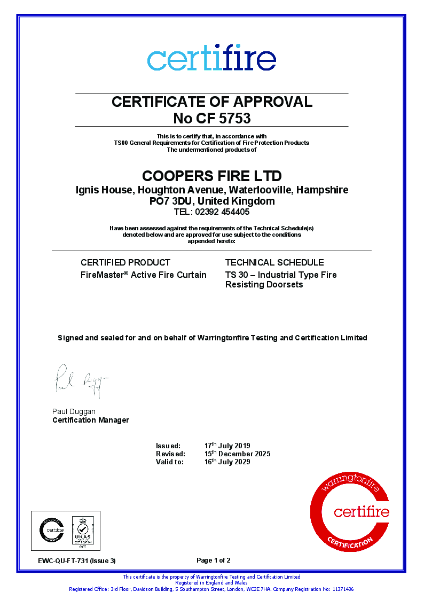 Certifire Certificate