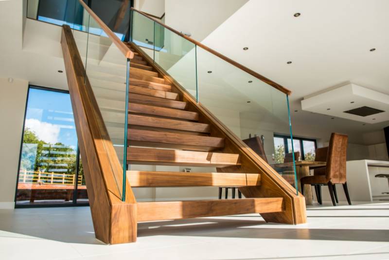 Super Prime Walnut Staircase, Louth