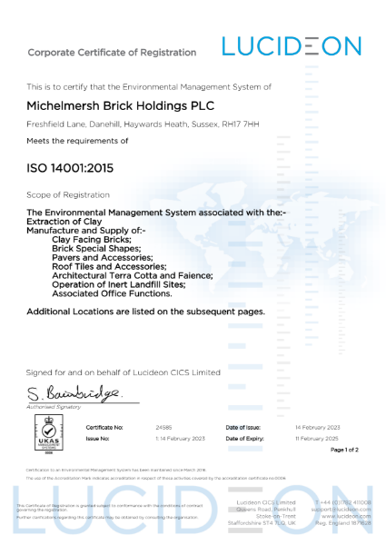 ISO 14001 - Environmental Management 