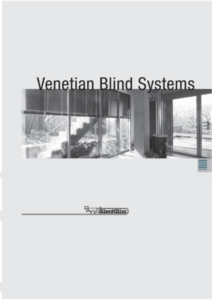 Venetian Blind Systems by Silent Gliss