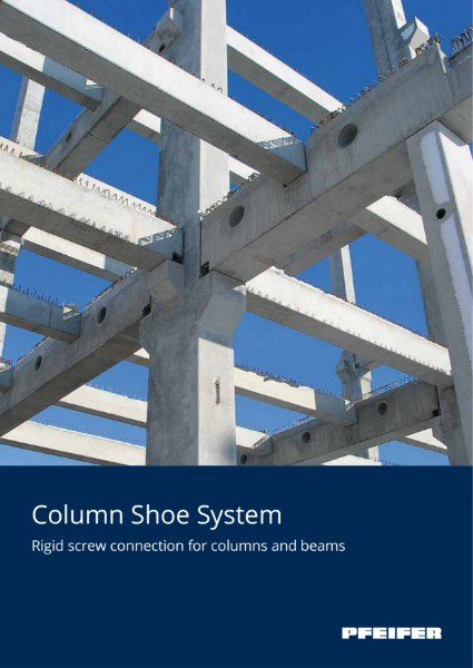 Pfeifer Column Shoe for Precast Column Connections