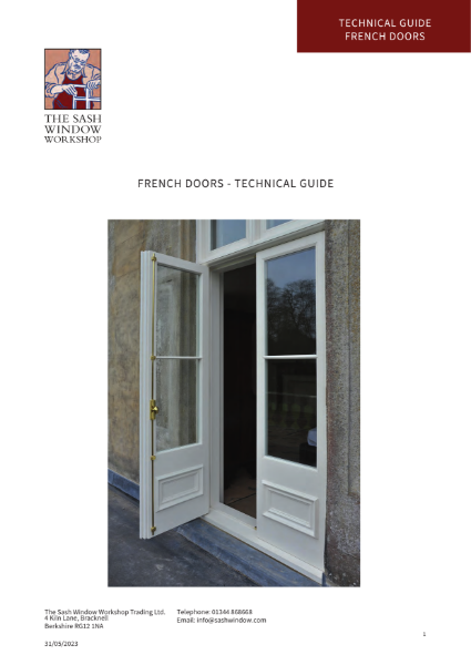 French Doors Technical Guide