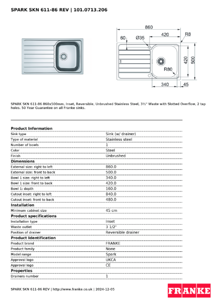 Product Sheet 101.0713.206