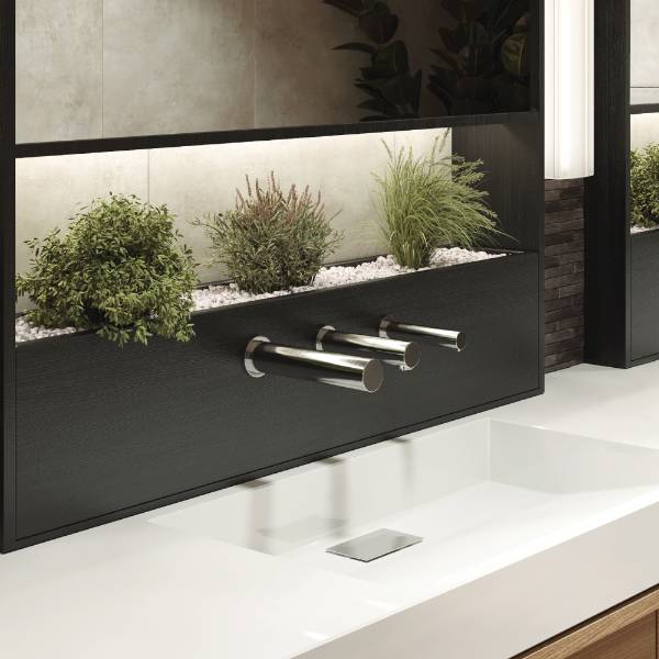 Ever Trio Stainless Steel AISI 316 - Soap Dispenser, Faucet and Hand Dryer