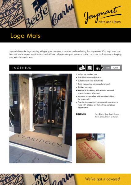 Logo Mat Flyer