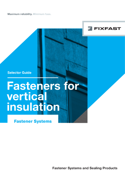 Fasteners for Vertical Insulation Selector Guide