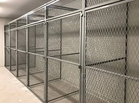 Expanded Metal Storage Units 