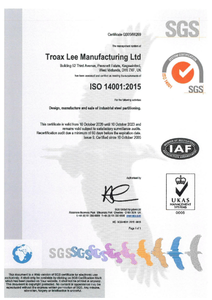 QA Certificate