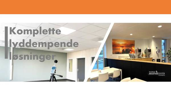 Komplette lyddempende løsninger!