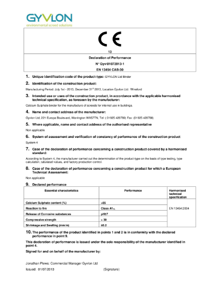 BINDER DOP and CE Marking