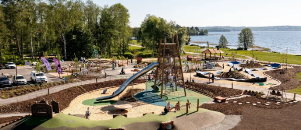 Er Strandvallens Aktivitetspark Sveriges kuleste lekeplass?