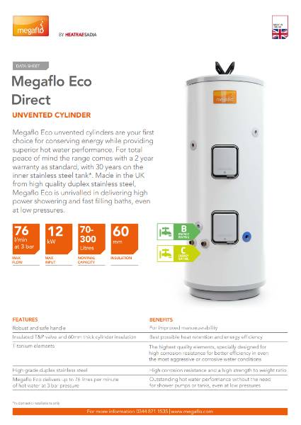 Megaflo Eco Direct - Specification Guide