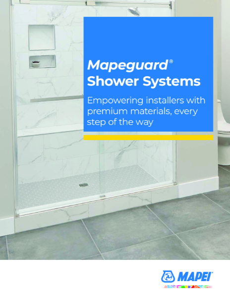 Mapeguard Shower Systems