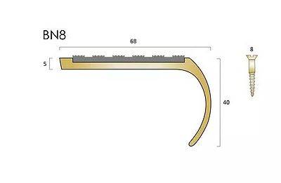 BN8 Brass Stair Nosings
