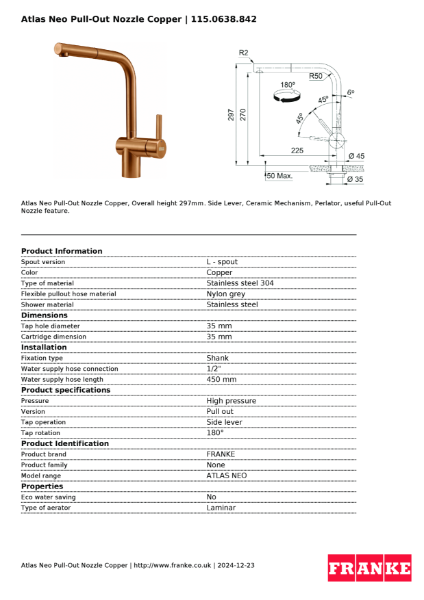 Product Sheet 115.0638.842