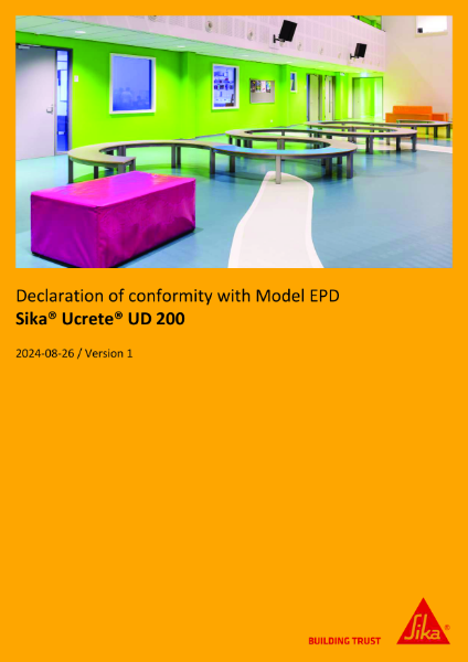 EPD - Sika® Ucrete® UD 200