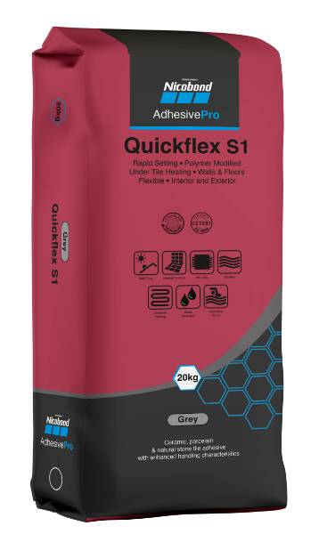 Nicobond Quickflex S1 Adhesive - Tile Adhesive