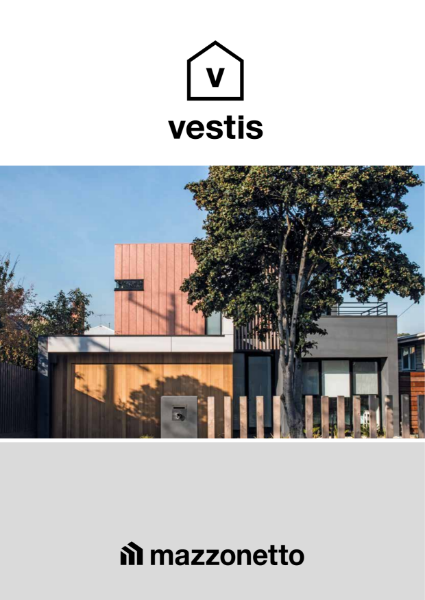 Mazzonetto Vestis Aluminium Brochure
