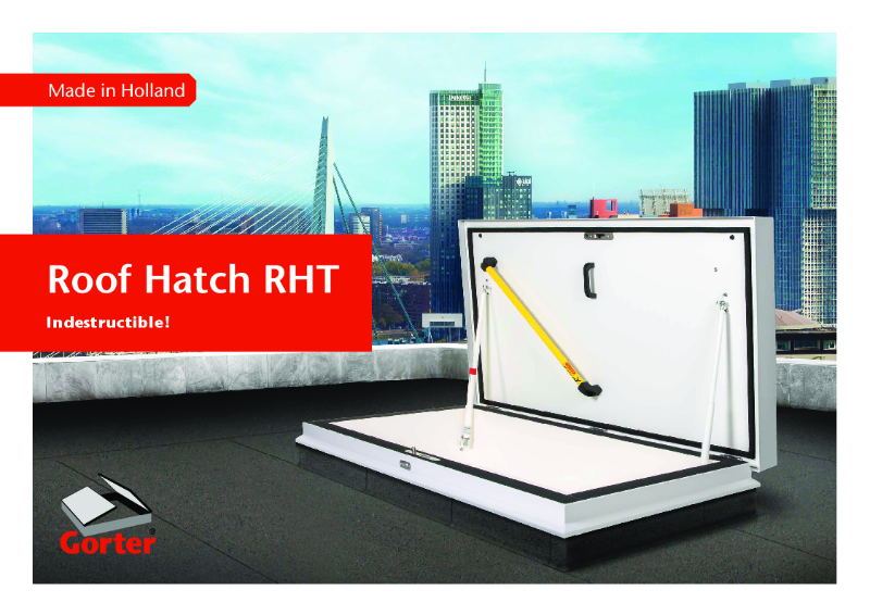 Gorter - Standard RHT roof hatch Brochure