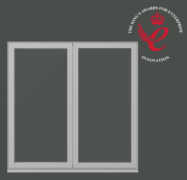 Classic Beaded French Window  - Aluminium Window