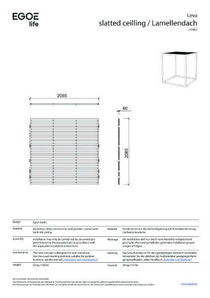 LEV402 - Data Sheet