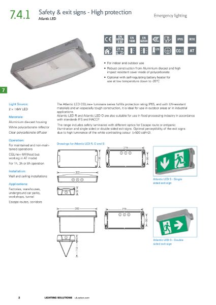 Atlantic LED CG-Line