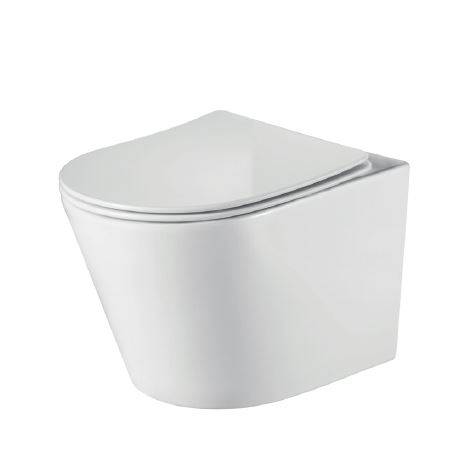 Layla Smooth Wall Hung WC Pan