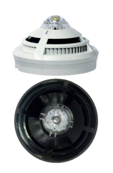 S-Quad Multi-Sensor with Sounders/ VADs - Smoke and Heat Sensors