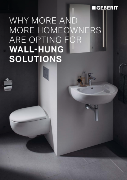 Why more and more homeowners are opting for wall-hung solutions