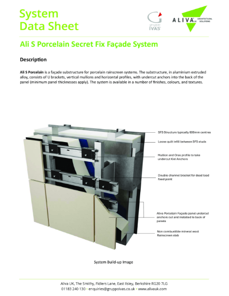 Ali S Porcelain - Secret Fix Facade System