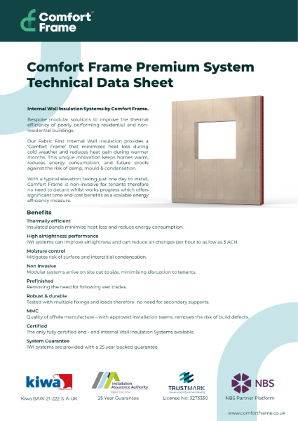 CF IWI Premium Data Sheet