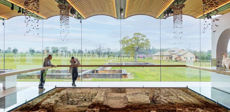 Roman Villa Museum at The Newt in Somerset