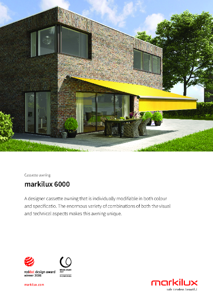 Markilux 6000 Brochure
