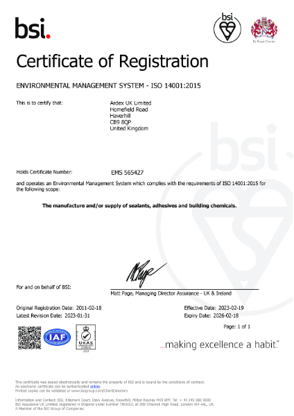 ISO 14001 Environmental Management Systems