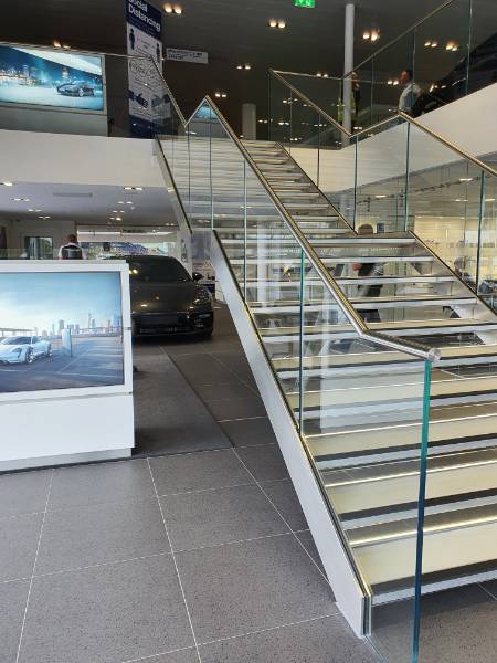 SMART Glass Staircase Balustrades